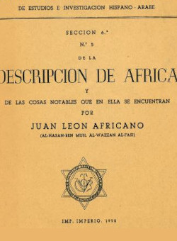 Portada en español de "Descripción de África"