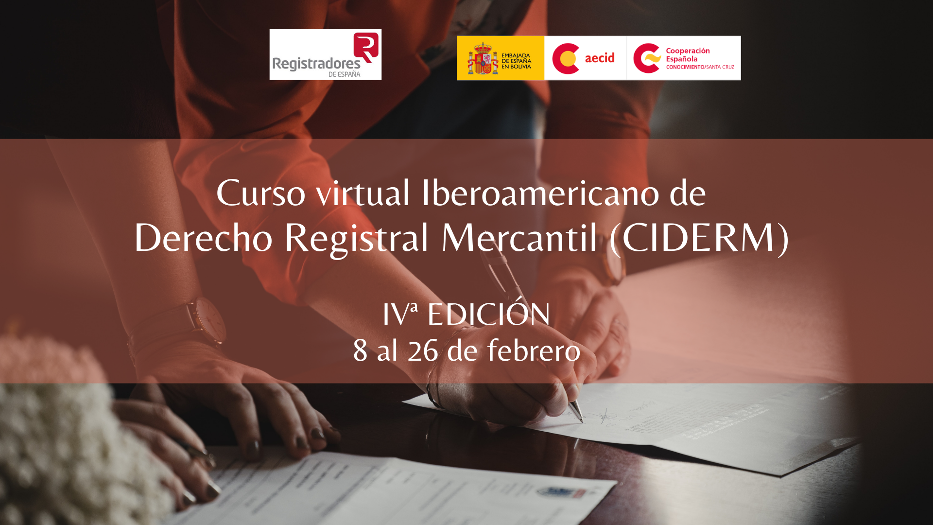 Curso virtual sobre Derecho Registral